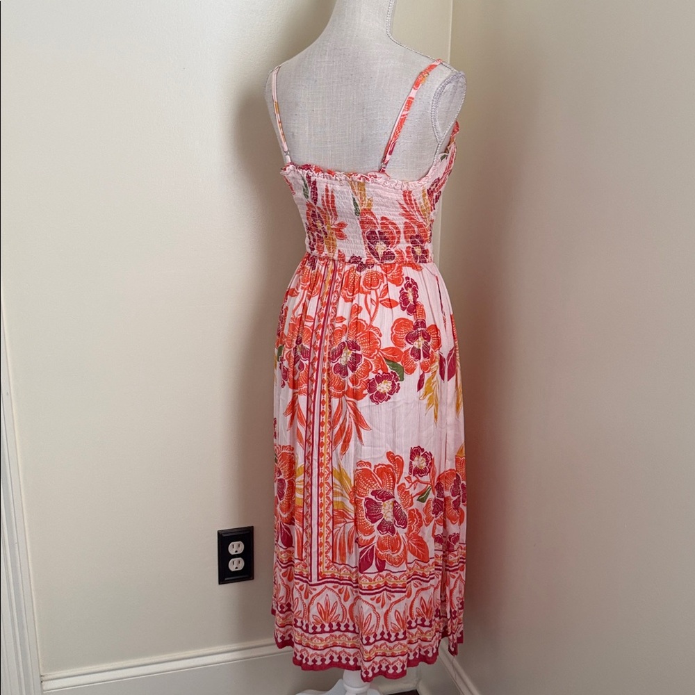 New Angie Red and Pink Floral Dress - Picture 13 of 15